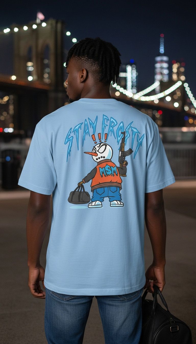 Stay Frosty - University Blue T-Shirt