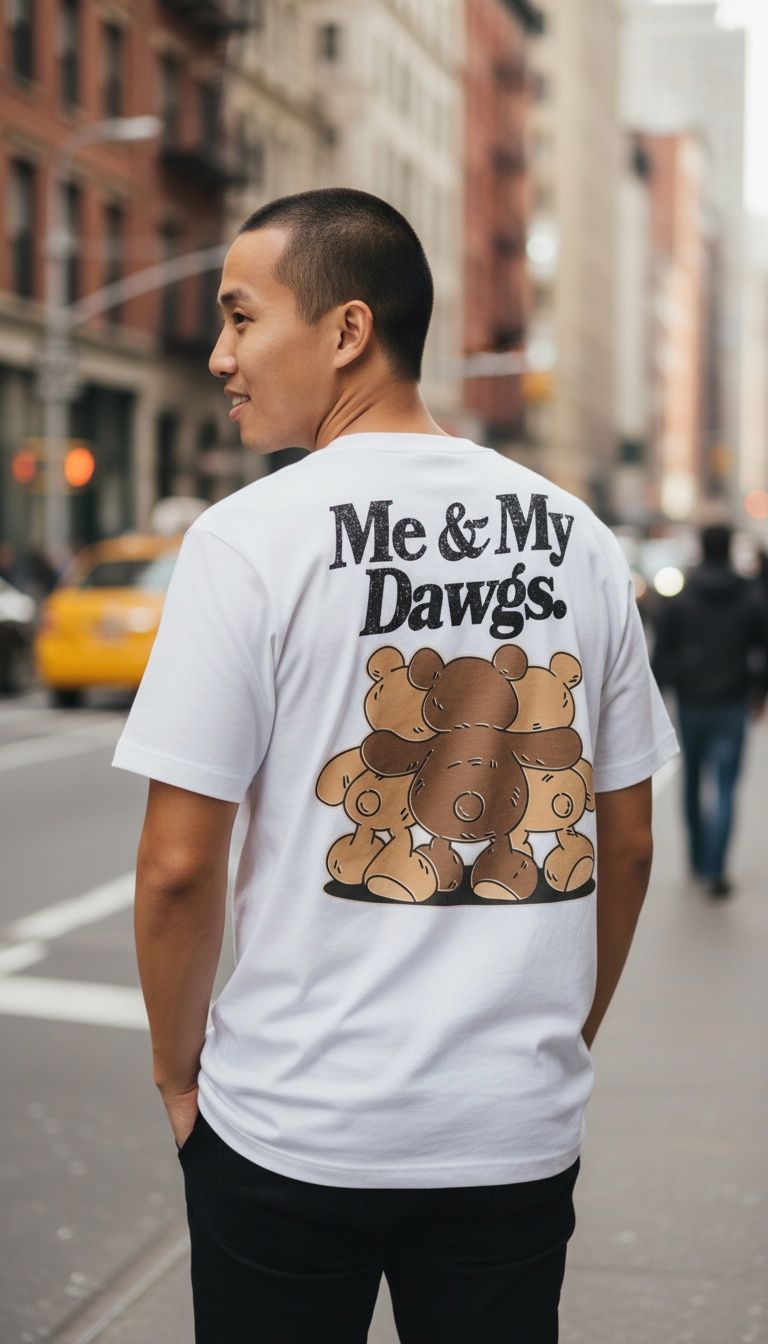 Me & My Dawgs - White T-Shirt