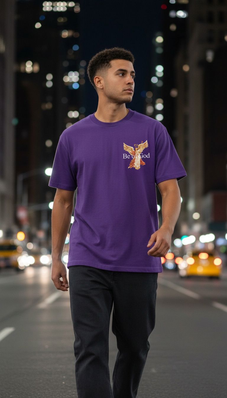 Be of God - Purple T-Shirt
