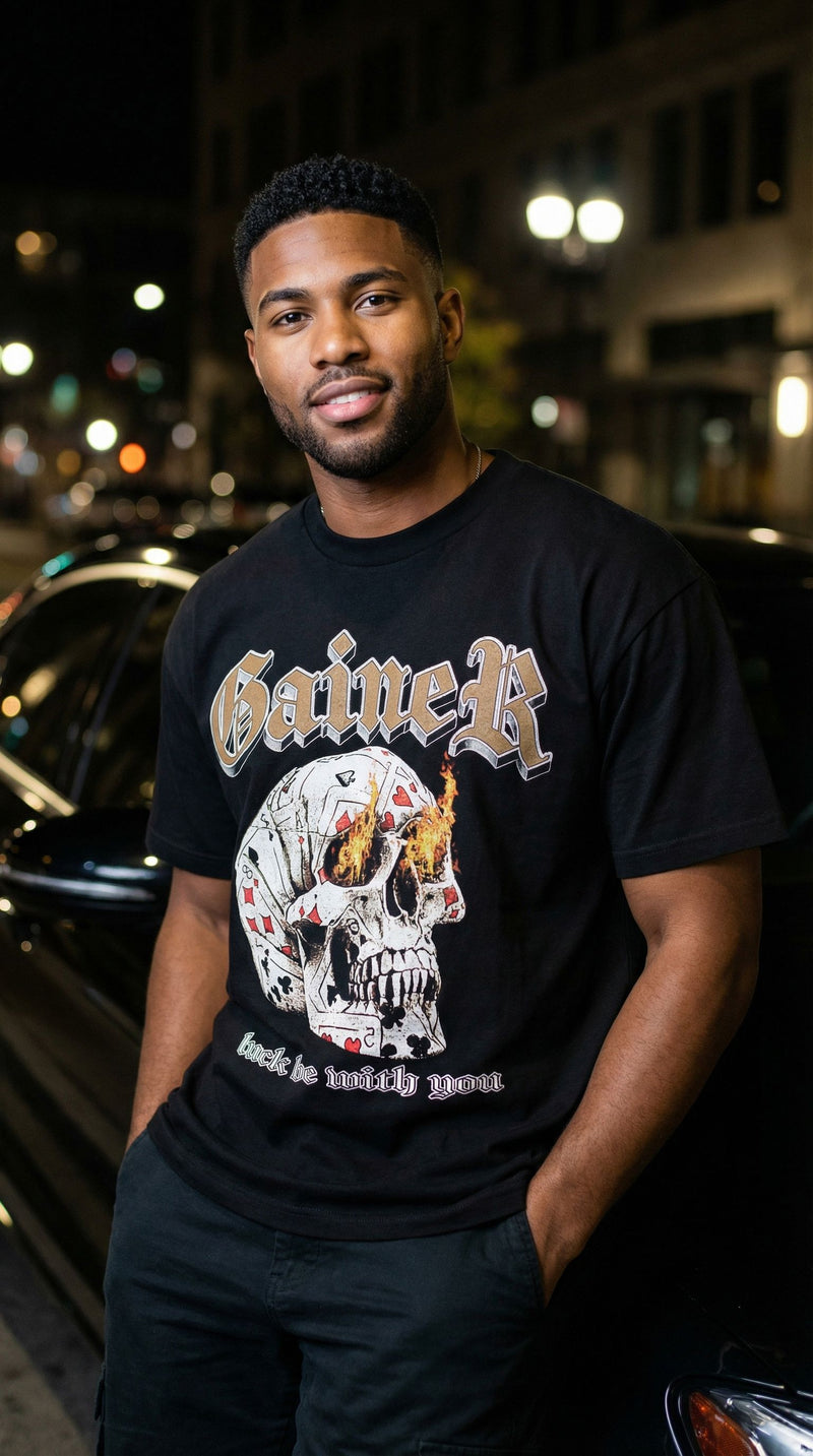 Gainer - Black T-Shirt