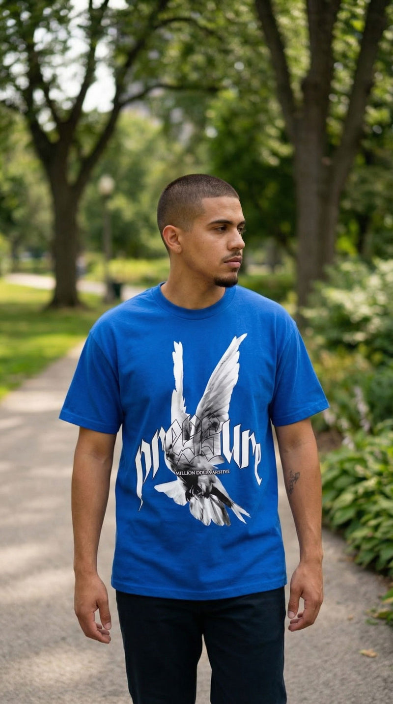 Pressure - Royal Blue T-Shirt