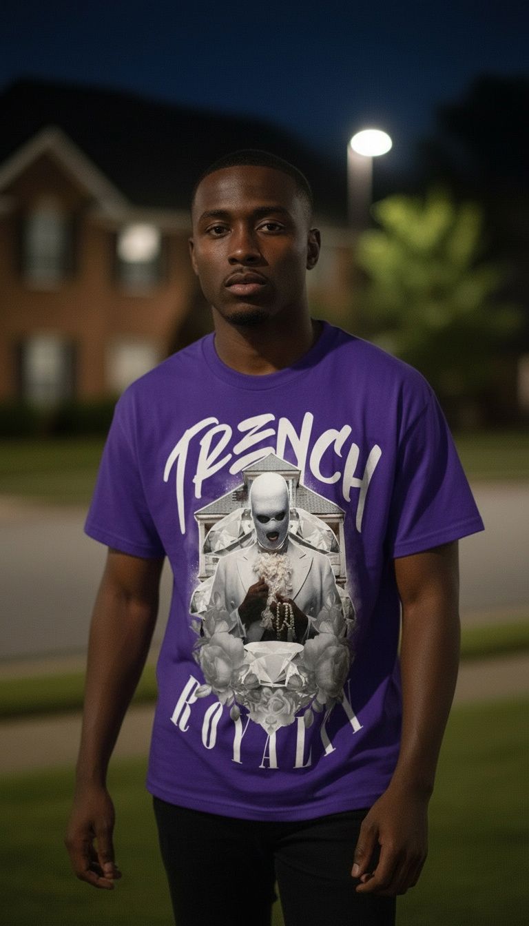 Trench Royalty - Purple T-Shirt