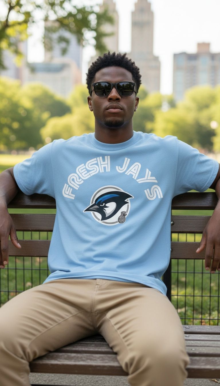 Fresh Jays - University Blue T-Shirt