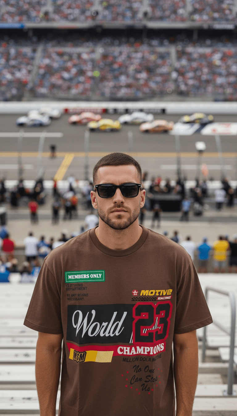 
                  
                    Motive Racing - Brown T-Shirt
                  
                