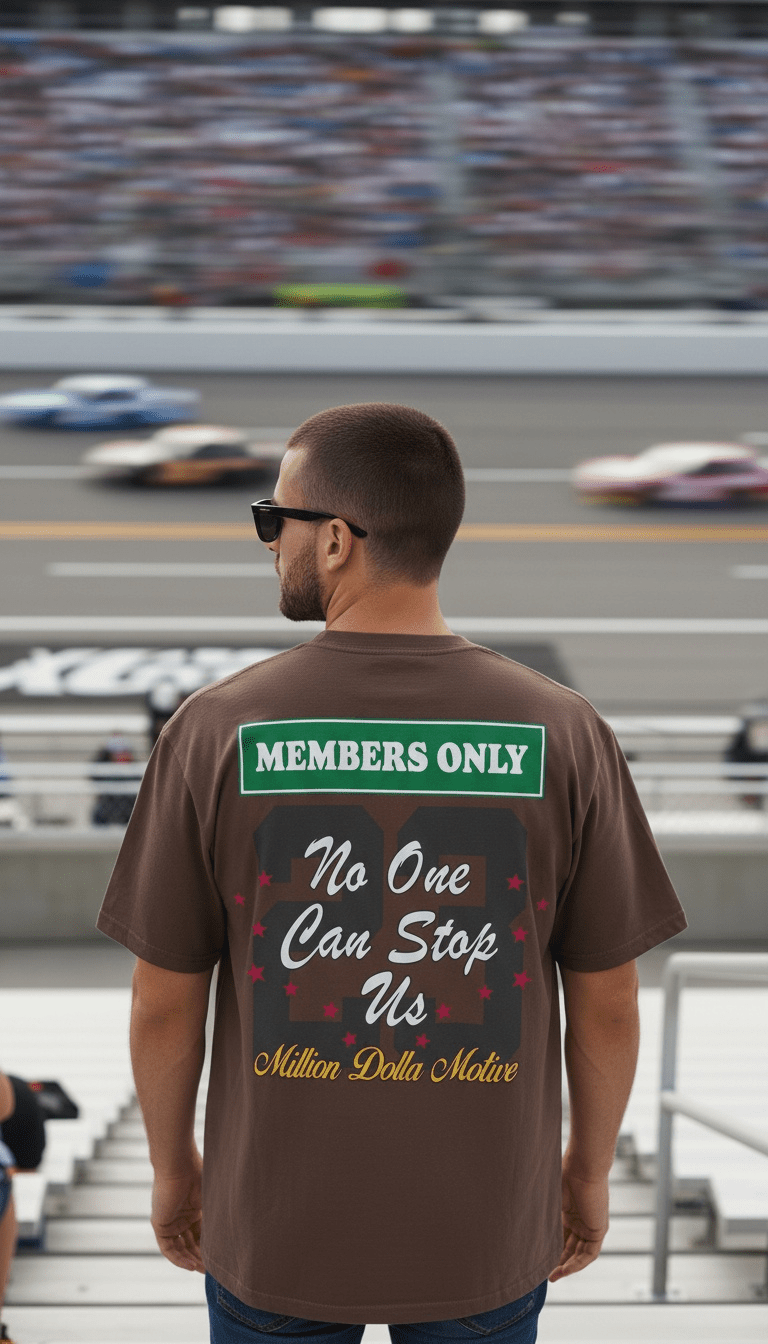 
                  
                    Motive Racing - Brown T-Shirt
                  
                