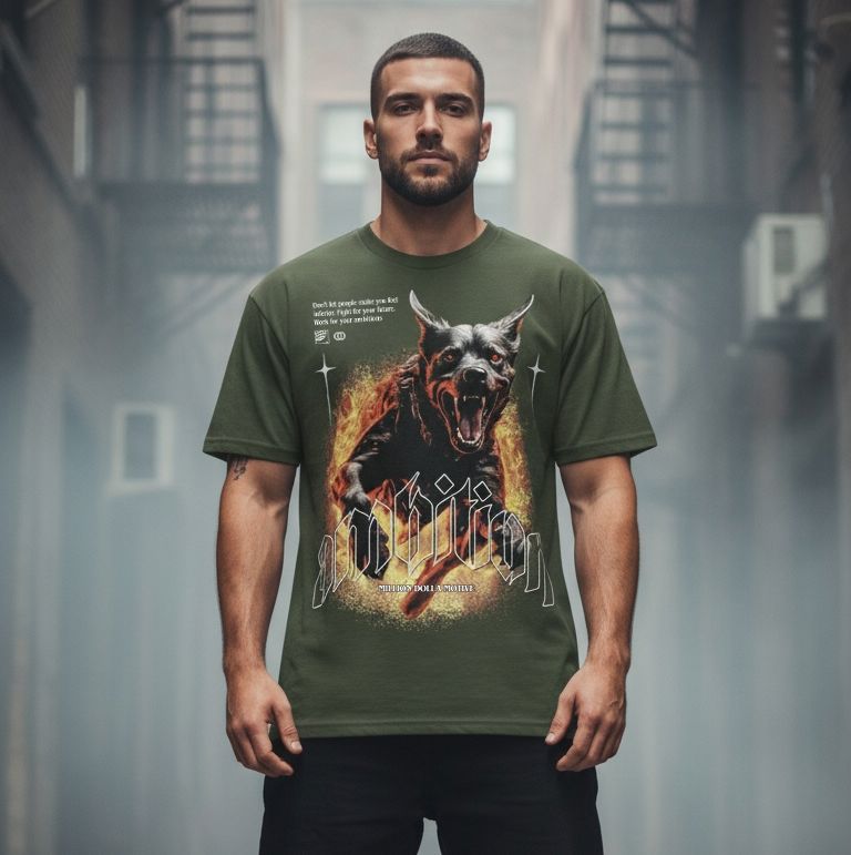 Ambition - Olive T-Shirt