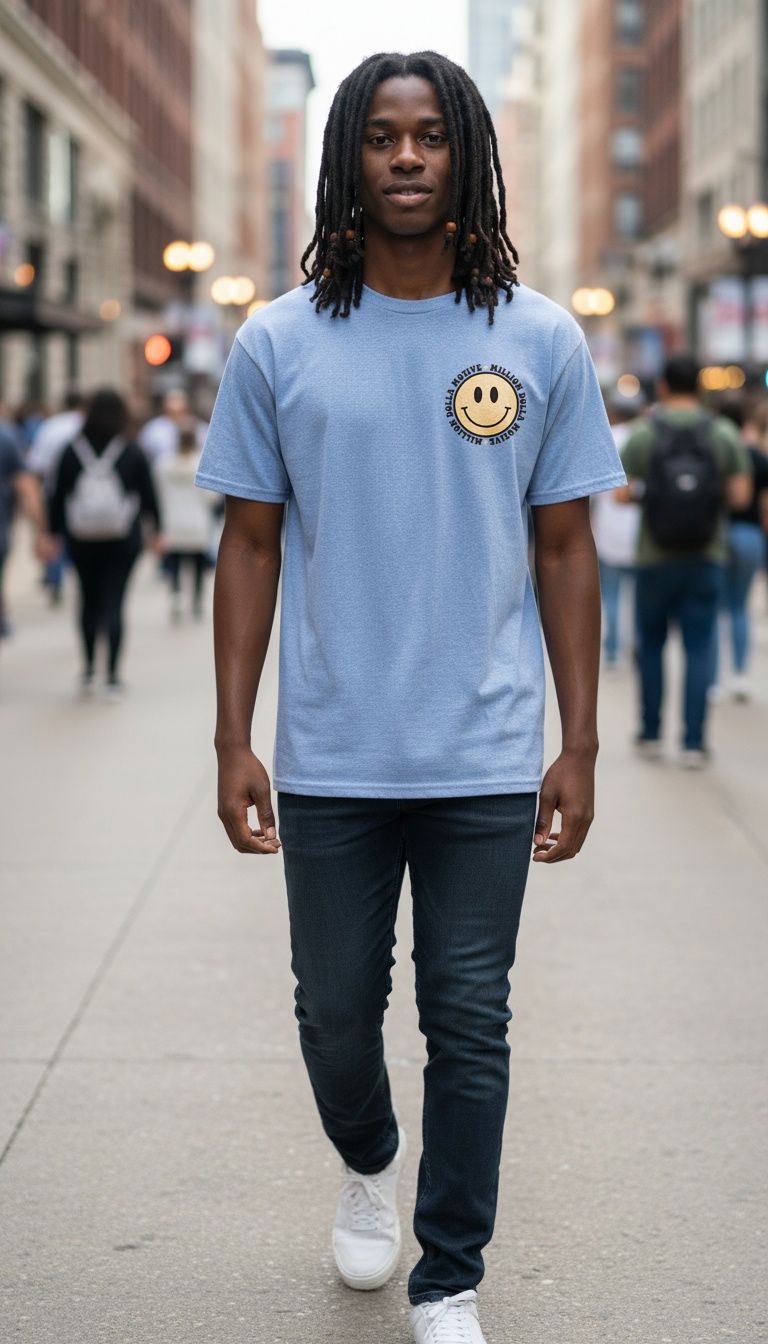 Dear Person Behind Me - Navy Vintage Dye T-Shirt