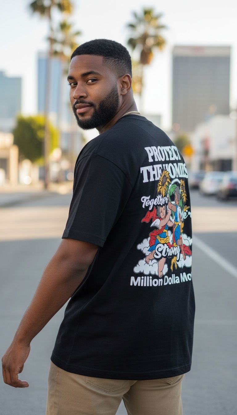Protect the Homies - Black T-Shirt