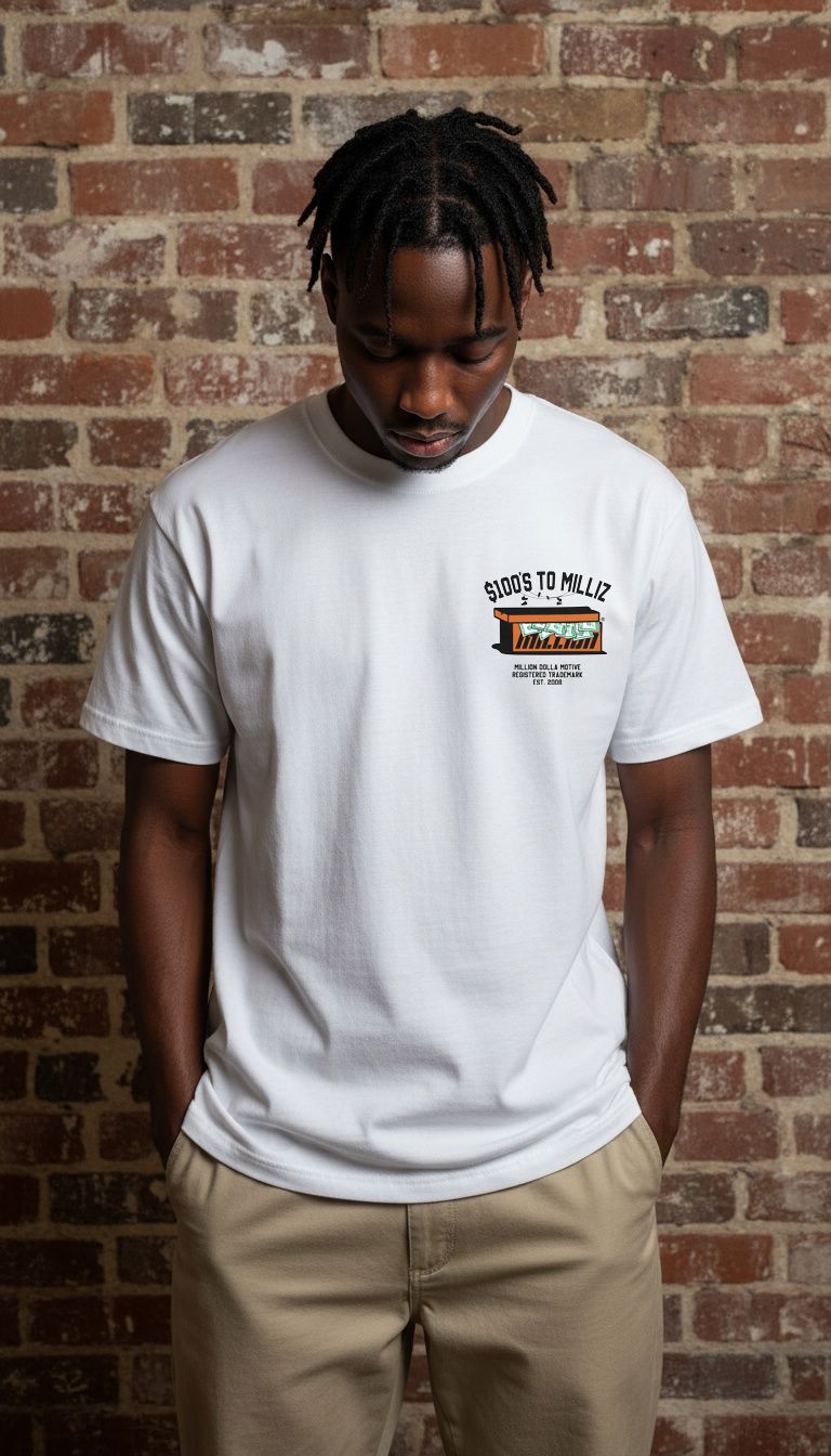 100's to Milliz - White T-Shirt