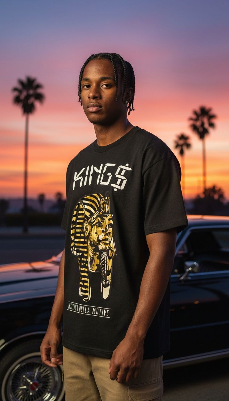 Gold Kings - Black T-Shirt