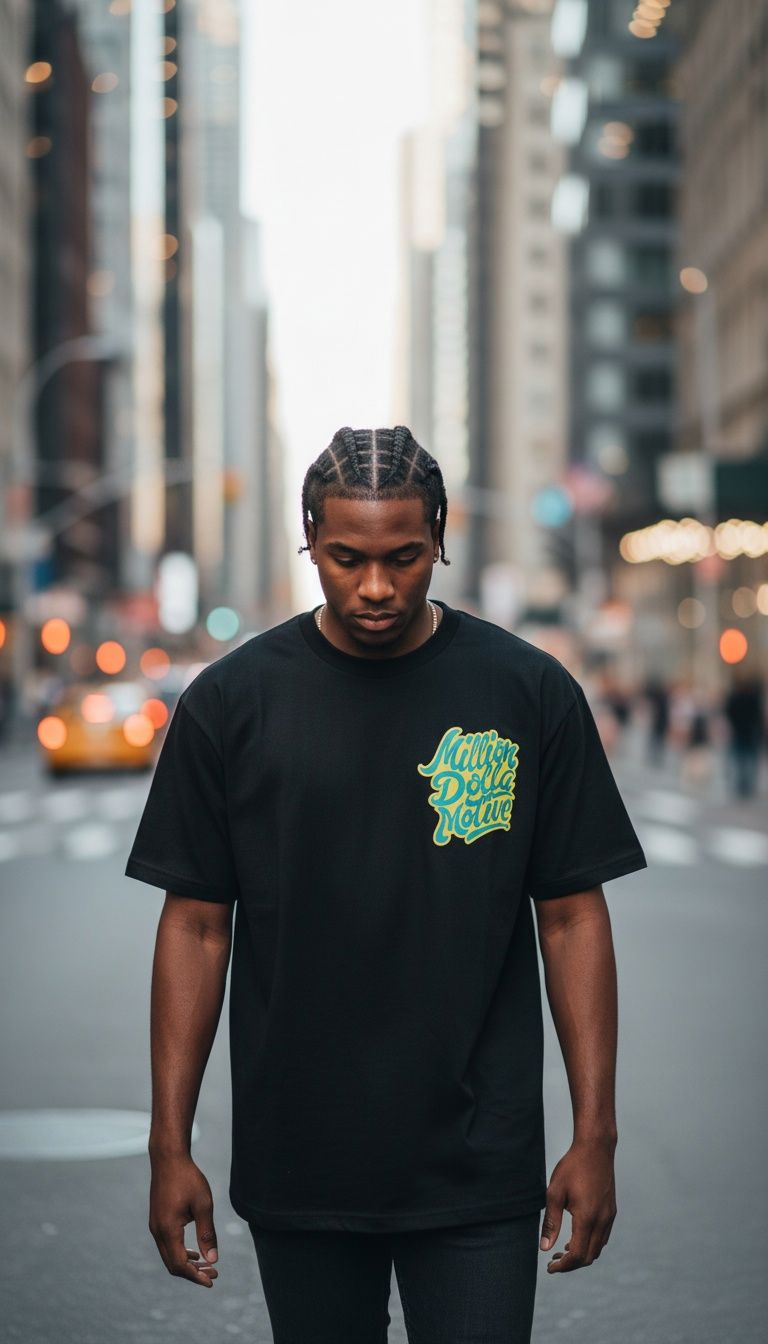 Rich & Hungry - Black T-Shirt