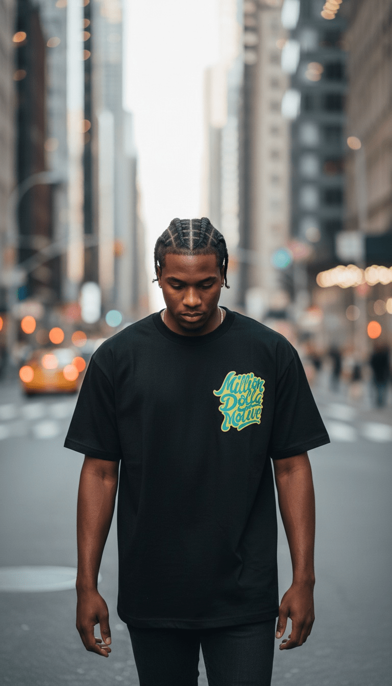 
                  
                    Rich & Hungry - Black T-Shirt
                  
                