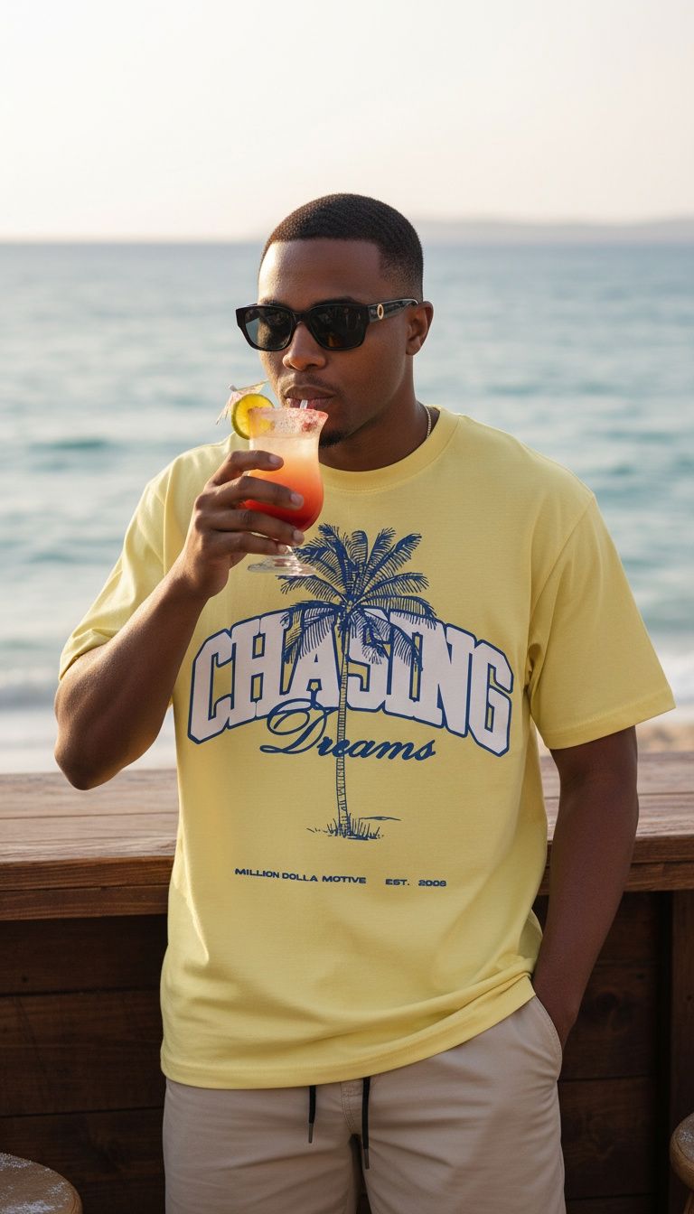Chasing Dreams - Yellow T-Shirt