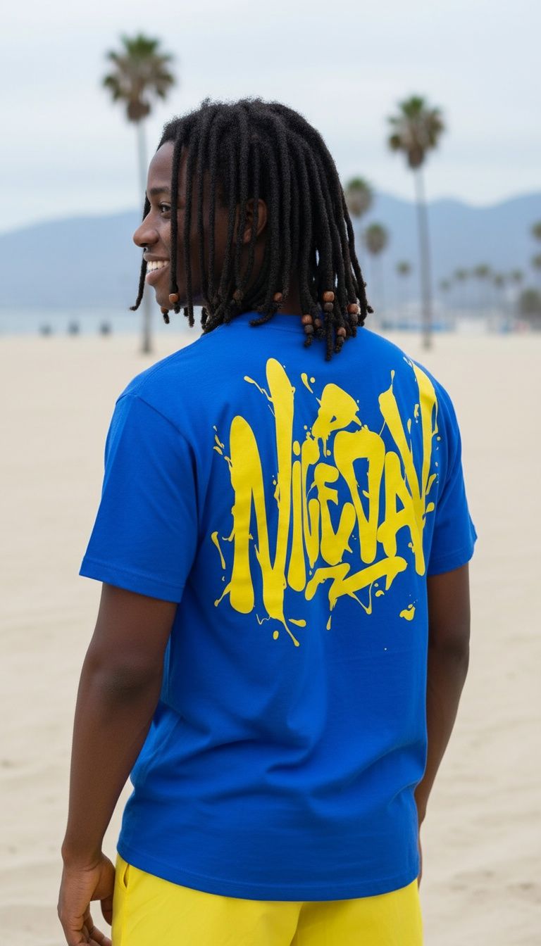 Nice Day - Royal Blue T-Shirt