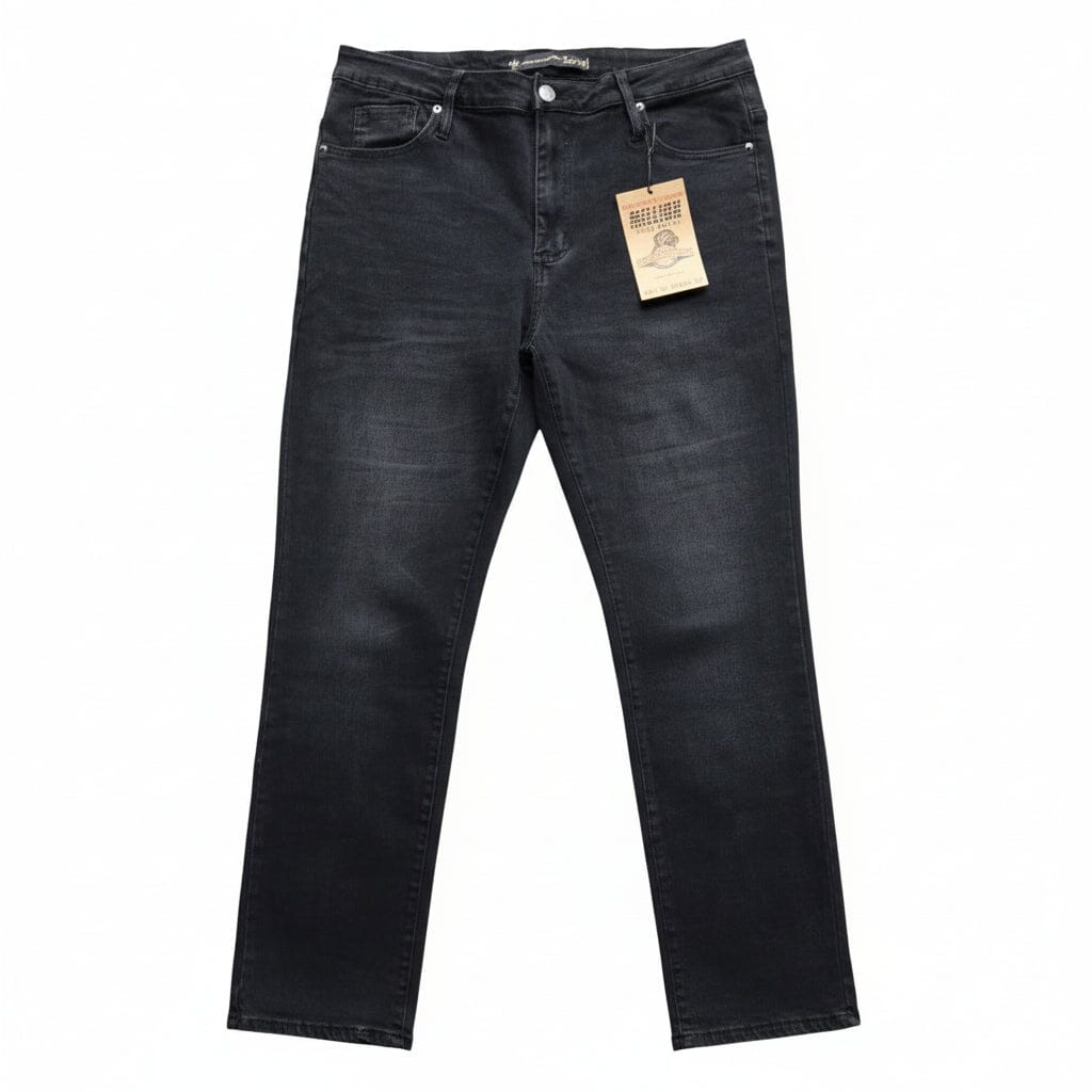 
                  
                    Shadow Black Taper Denim Pants
                  
                