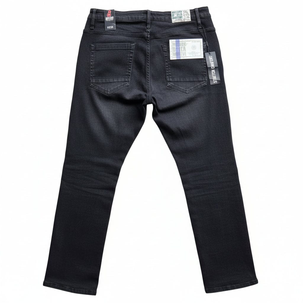 
                  
                    Shadow Black Taper Denim Pants
                  
                