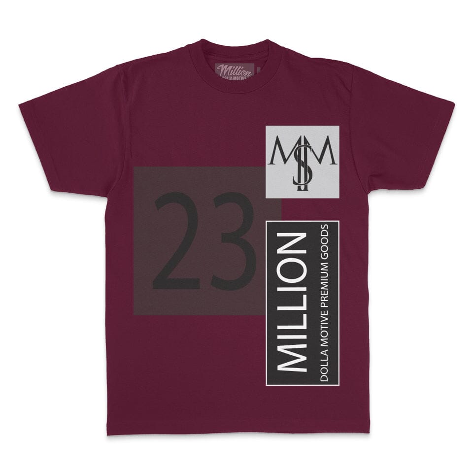 23 M$M - Maroon T-Shirt