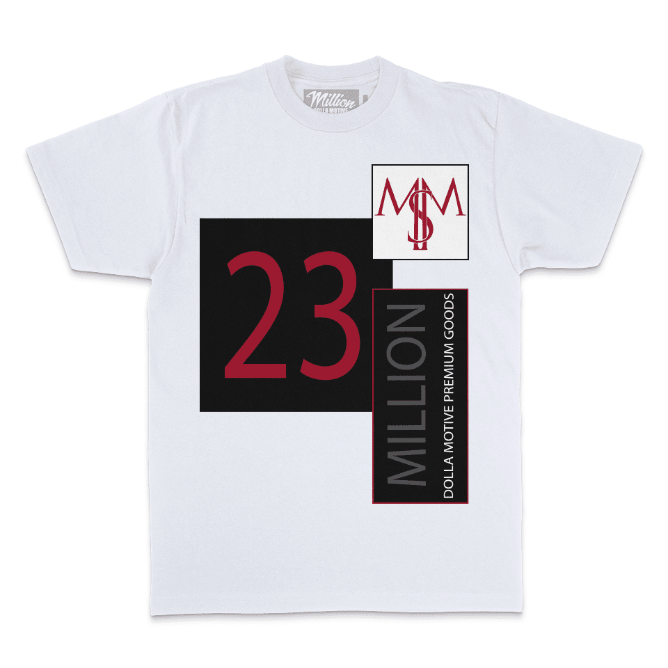 23 M$M Red Taxi - White T-Shirt