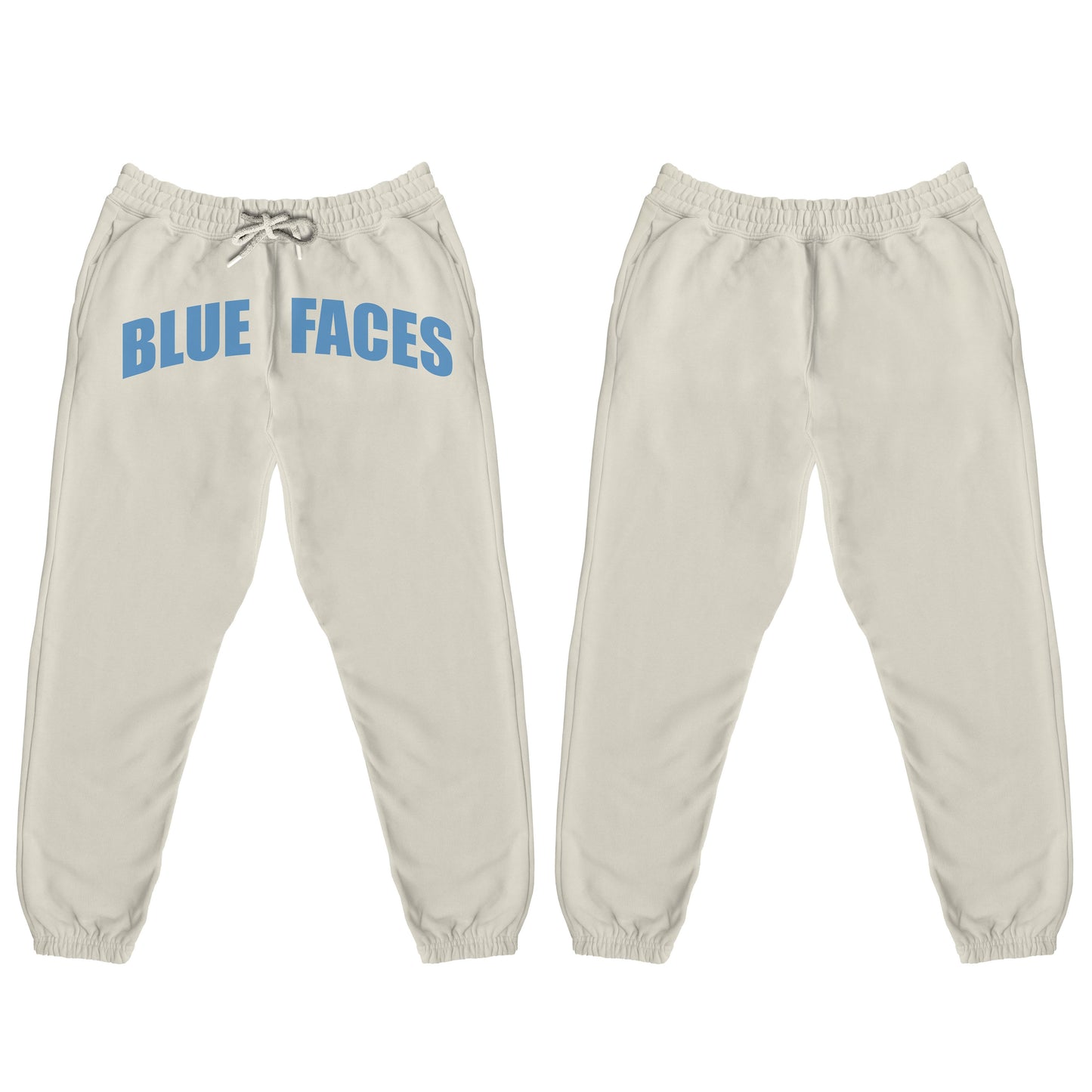 
                  
                    All I See Is Blue Faces - Natural Sail Jogger Set
                  
                