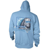 All I See is Blue Faces - University Blue Hoodie Sweatshirt