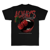Always Fresh Cherries - Black T-Shirt