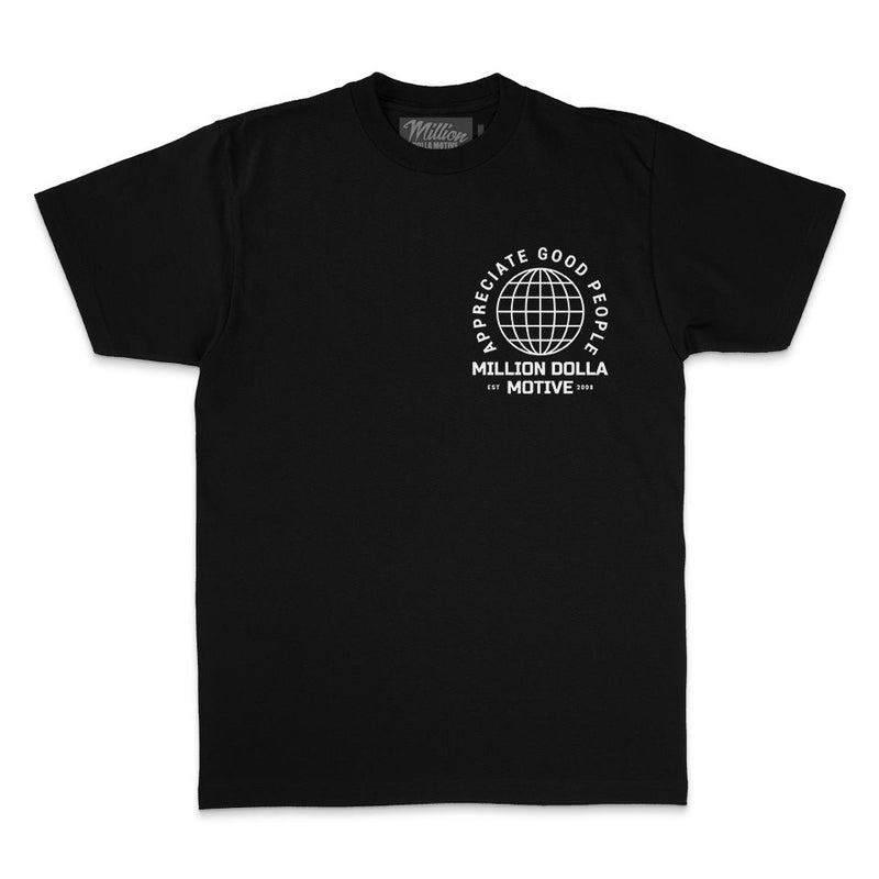 Appreciate Good People - Black T-Shirt