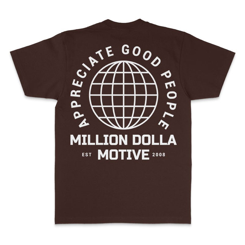 Appreciate Good People - Brown T-Shirt