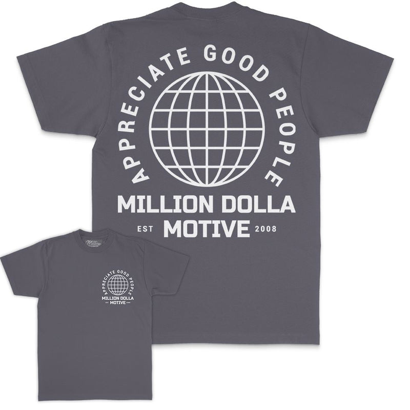 Appreciate Good People - Dark Grey T-Shirt