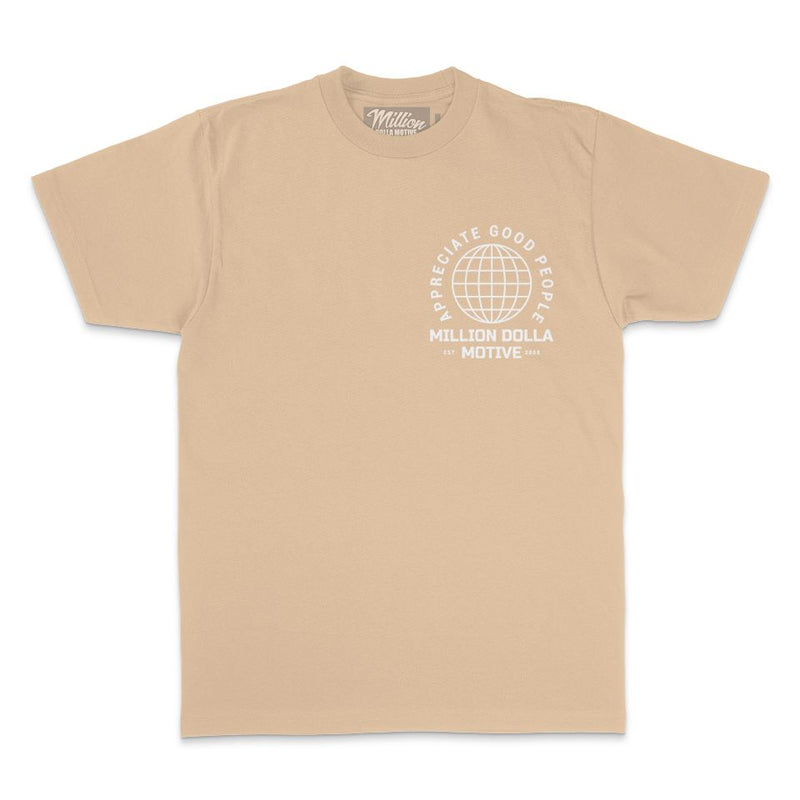 Appreciate Good People - Khaki T-Shirt