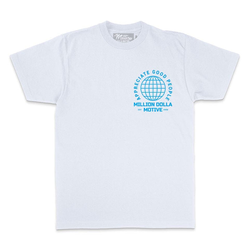Appreciate Good People - White T-Shirt T-Shirt Million Dolla Motive 