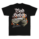 Bad Habits - Black T-Shirt