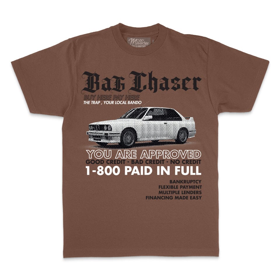 Bag Chaser - Brown T-Shirt