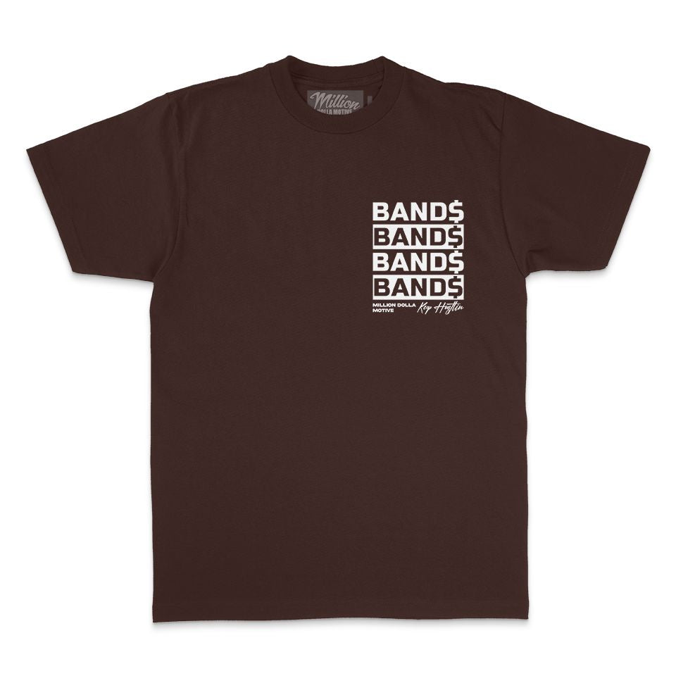 
                  
                    Bands Bands Bands - Brown T-Shirt
                  
                