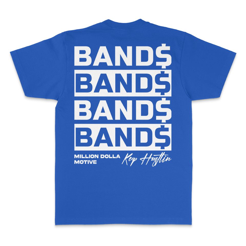 
                  
                    Bands Bands Bands - Royal Blue T-Shirt
                  
                
