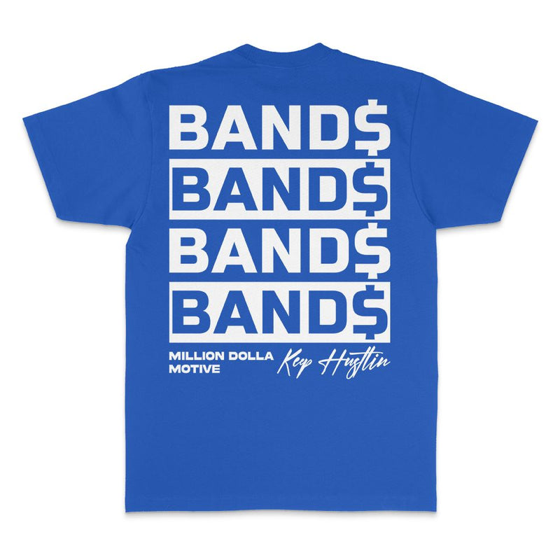 Bands Bands Bands - Royal Blue T-Shirt
