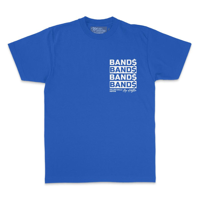 Bands Bands Bands - Royal Blue T-Shirt