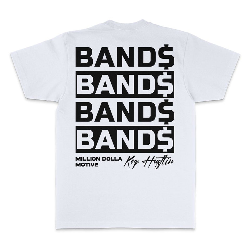 Bands Bands Bands - White T-Shirt
