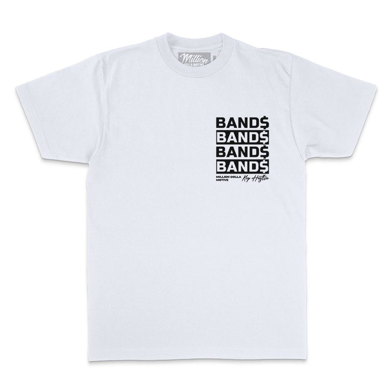 Bands Bands Bands - White T-Shirt