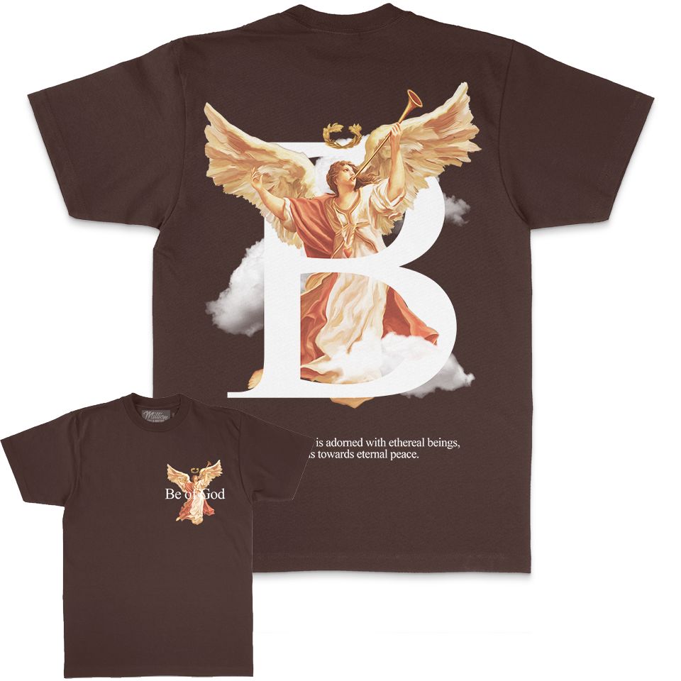 Be of God - Brown T-Shirt T-Shirt Million Dolla Motive 
