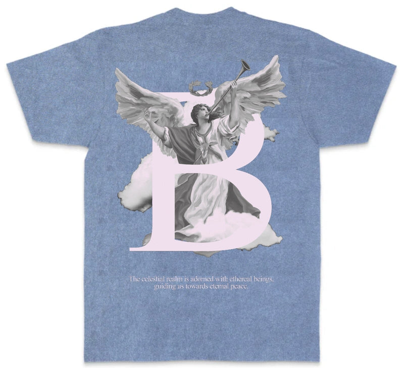 Be of God - Navy Vintage Dye T-Shirt T-Shirt Million Dolla Motive 