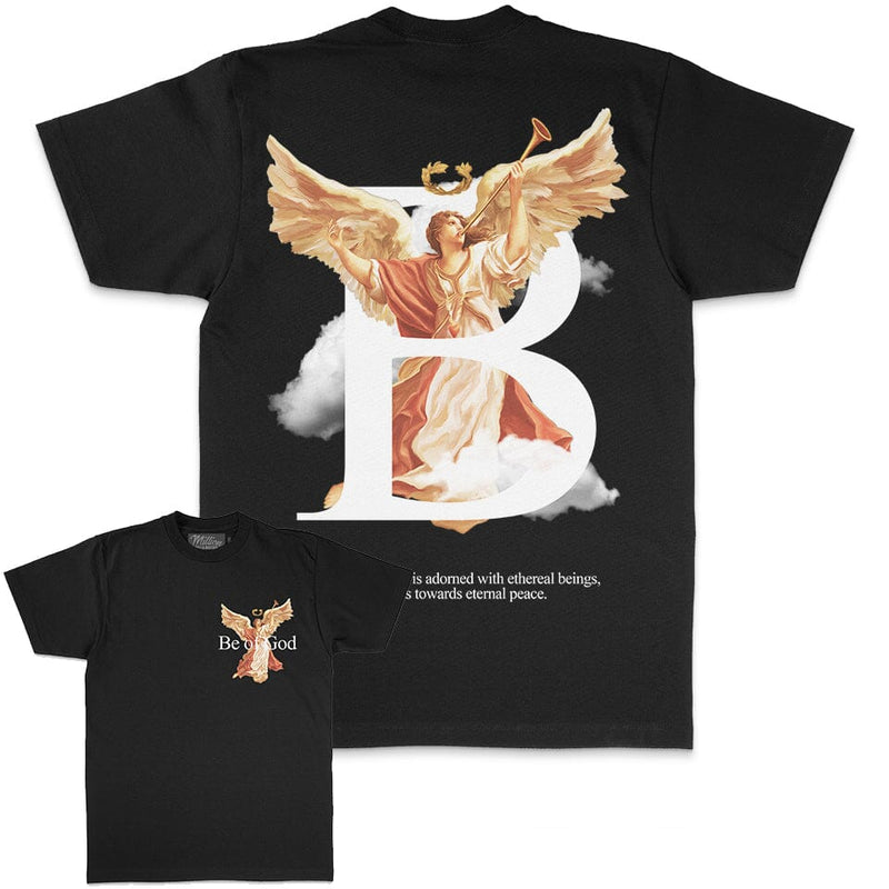 Be of God - Black T-Shirt T-Shirt Million Dolla Motive 