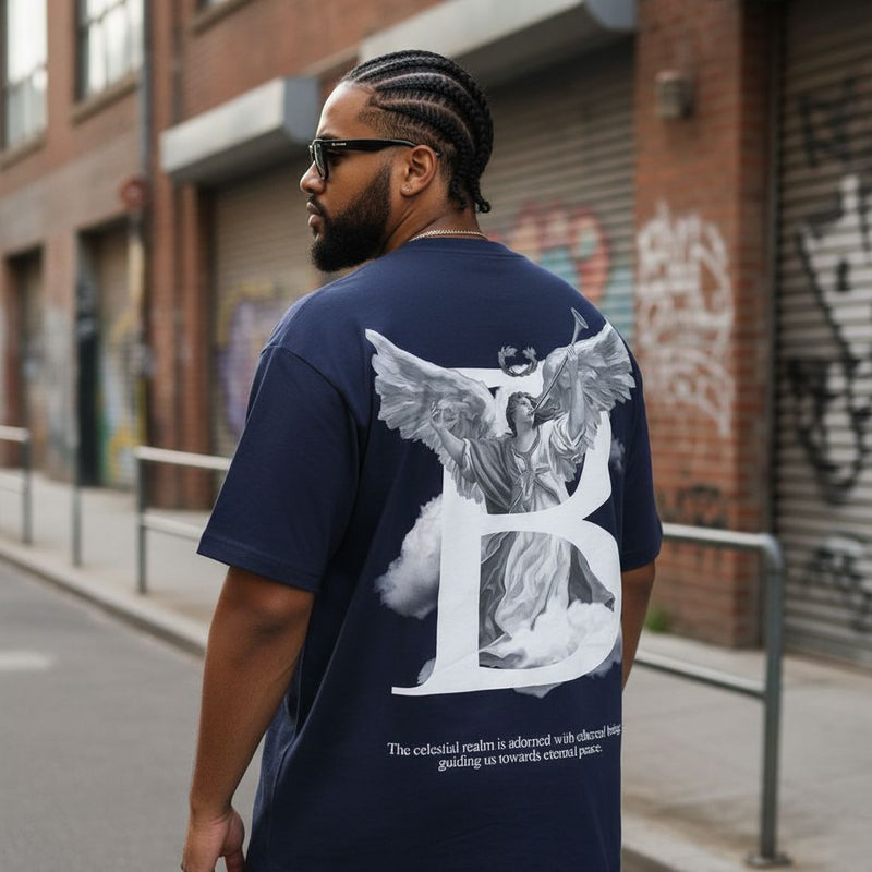 Be of God - Navy T-Shirt T-Shirt Million Dolla Motive 