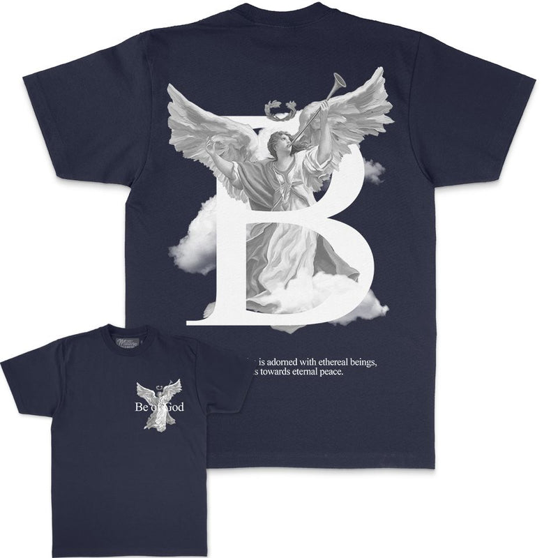 Be of God - Navy T-Shirt T-Shirt Million Dolla Motive 