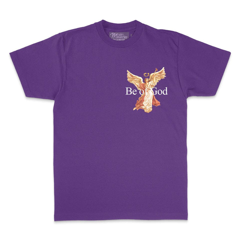 Be of God - Purple T-Shirt T-Shirt Million Dolla Motive 