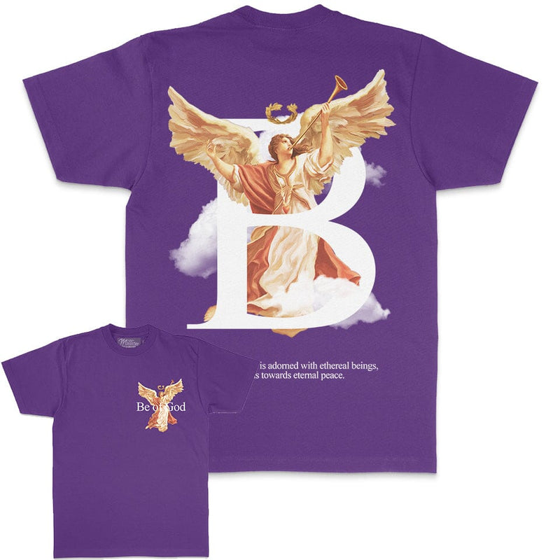 Be of God - Purple T-Shirt T-Shirt Million Dolla Motive 