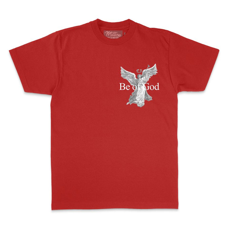 Be of God - Red T-Shirt T-Shirt Million Dolla Motive 
