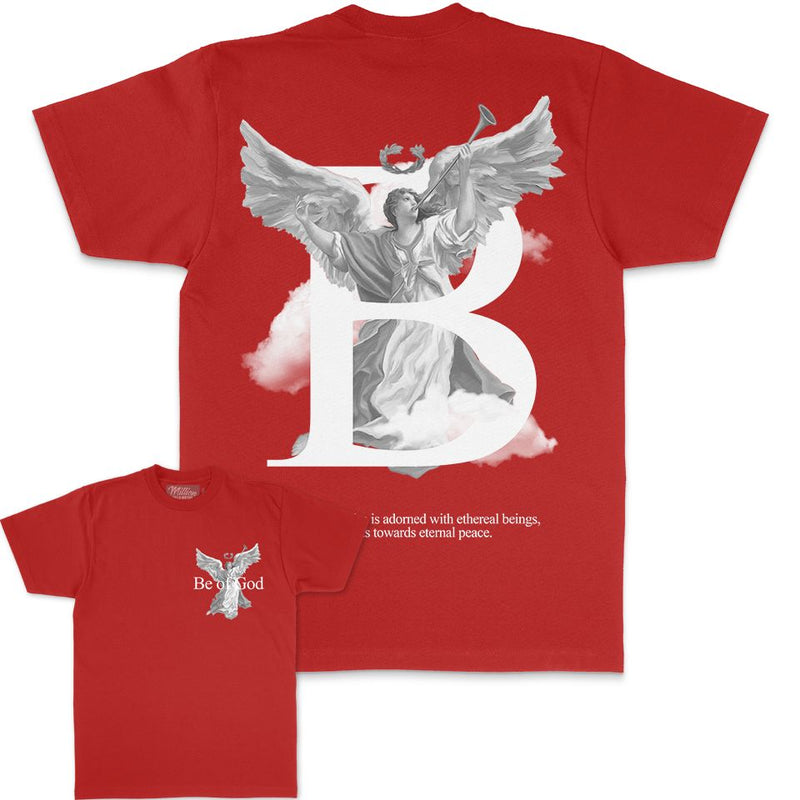 Be of God - Red T-Shirt T-Shirt Million Dolla Motive 