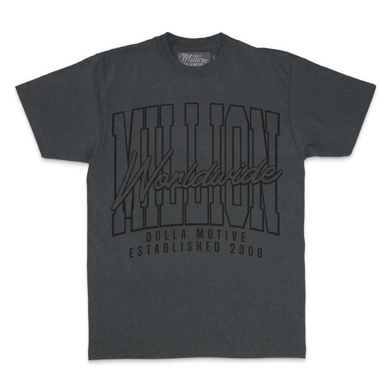 Big Million - Black Vintage Dye T-Shirt
