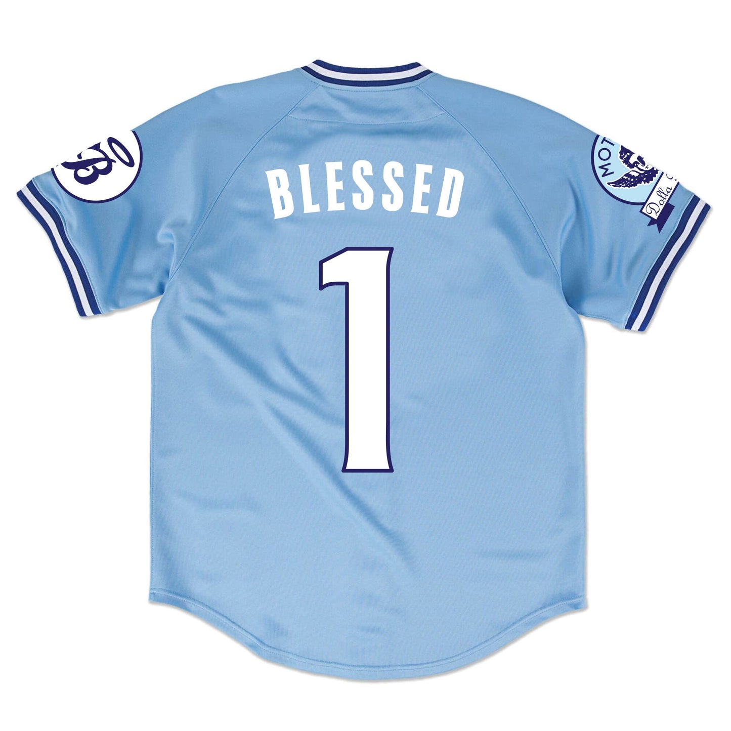 
                  
                    Blessed 1 - University Blue Jersey
                  
                