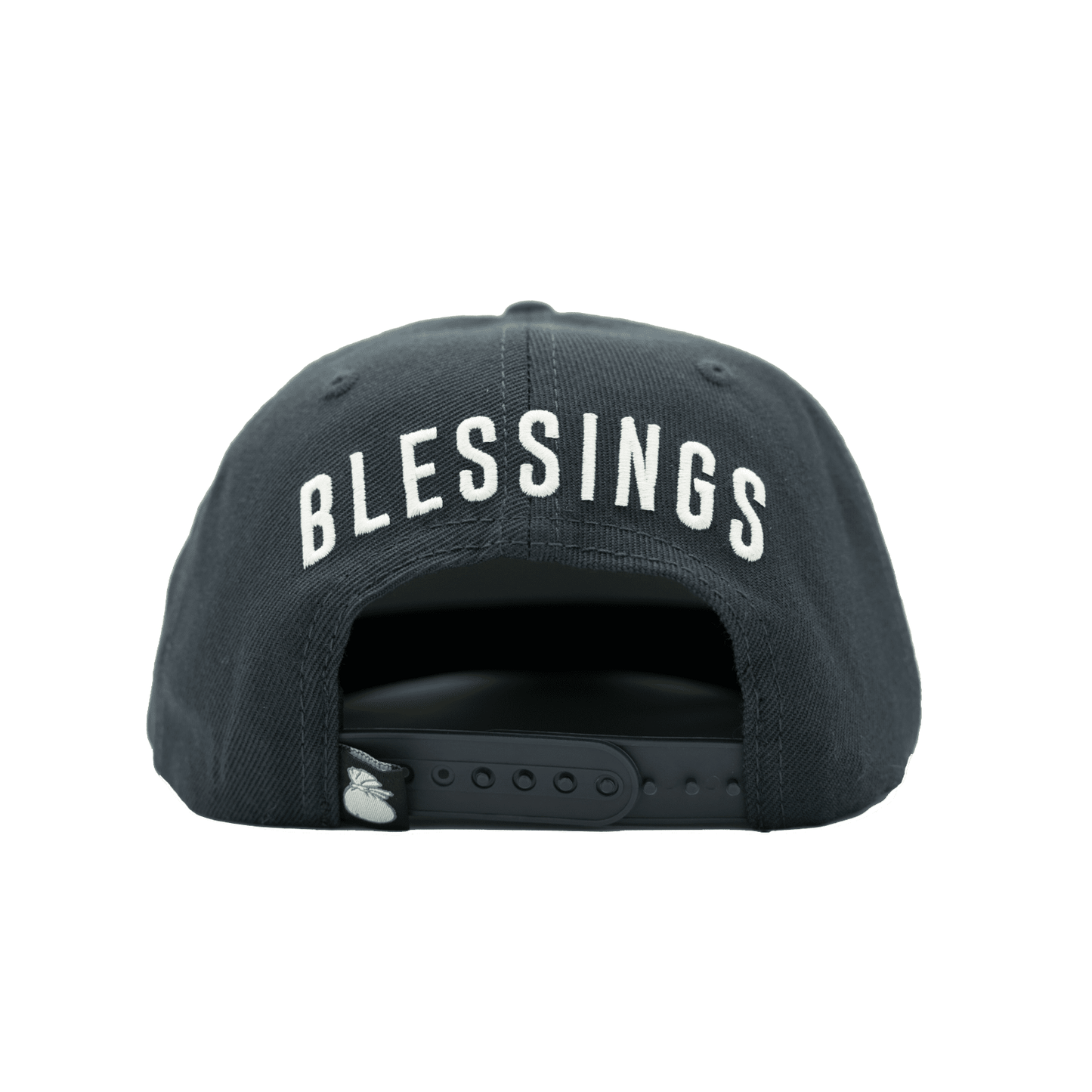 
                  
                    Blessings on Blessings - Navy Snapback Cap
                  
                